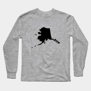 Alaska Black Long Sleeve T-Shirt